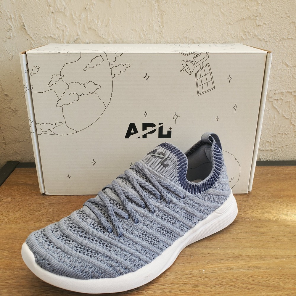 APL Techloom Wave Sneakers Big Kids 3 Dark Grey Slip On Athletic Propulsion Labs